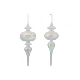 Juri Drop Glass Baubles – Set of 2